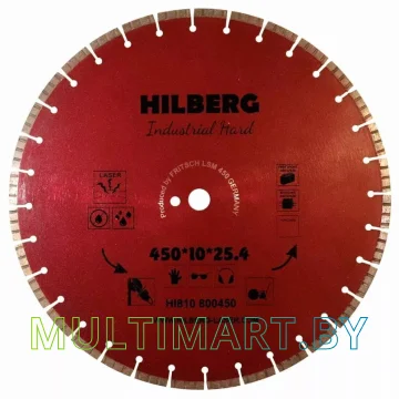 Отрезной диск алмазный Hilberg HI810